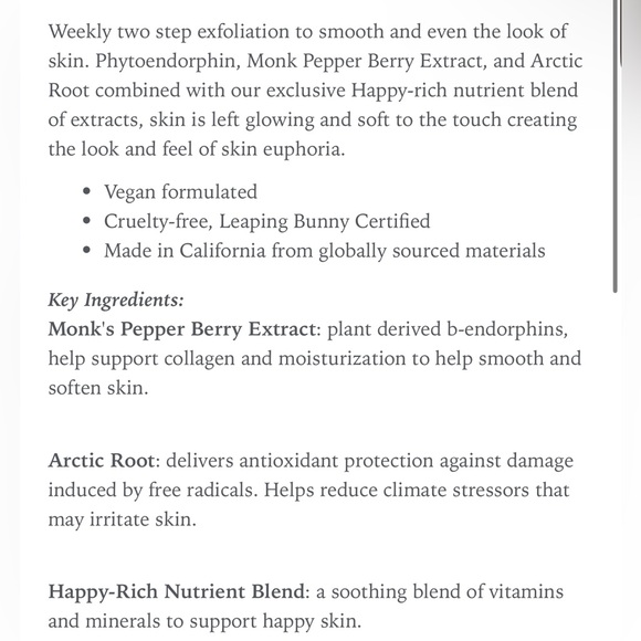 ACT OF WELLNESS Euphoric Exfoliation 2 step Polish + Serum Skin Exfoliator - Picture 3 of 5